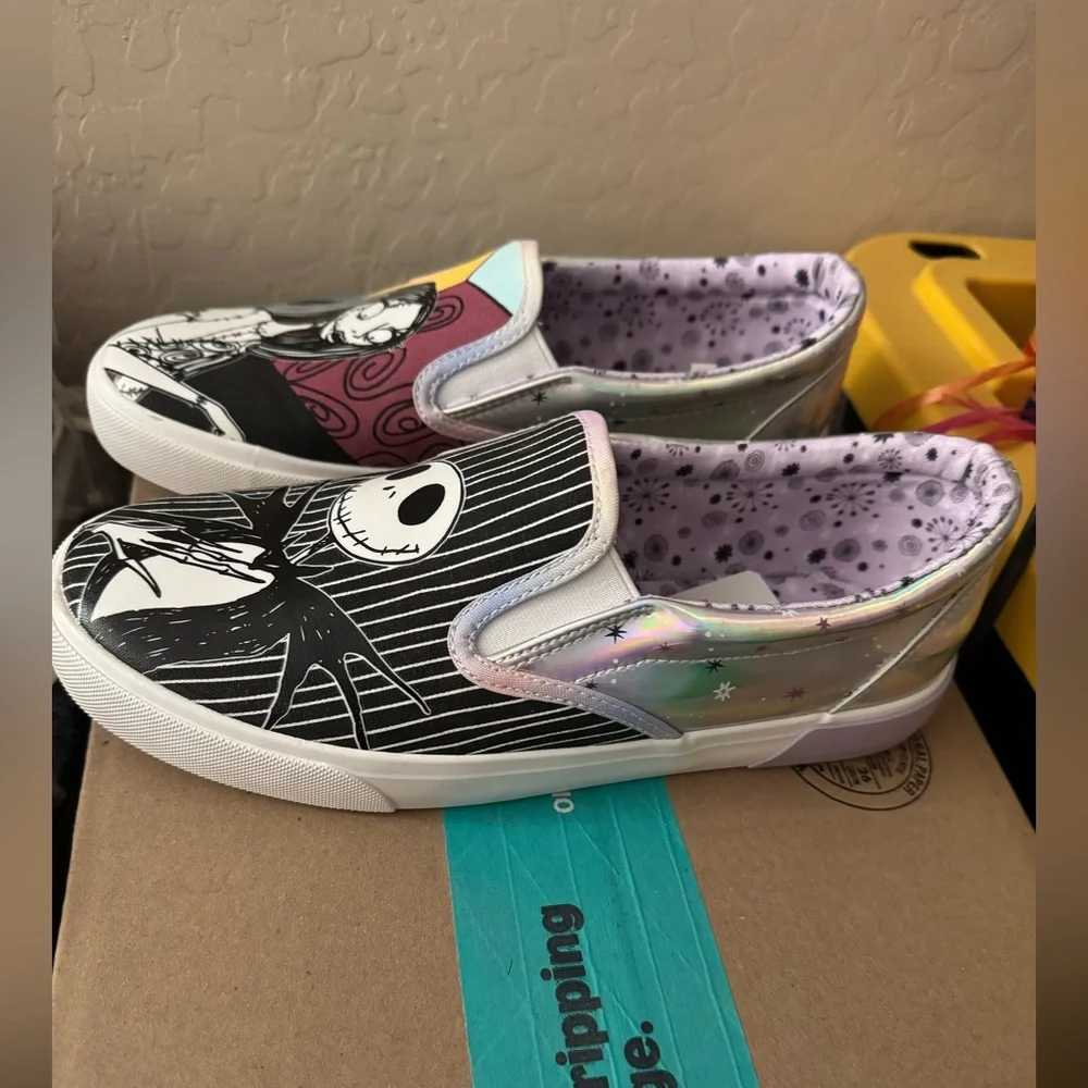 Nightmare Before Christmas Slip-On Shoes - Picture 4 of 5